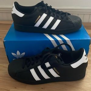 Adidas Superstar Black US 8.5 KS